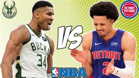Milwaukee Bucks vs Detroit Pistons: Prediction and betting tips.